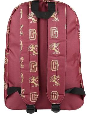 Mochila escolar de Gryffindor estampada - Harry Potter