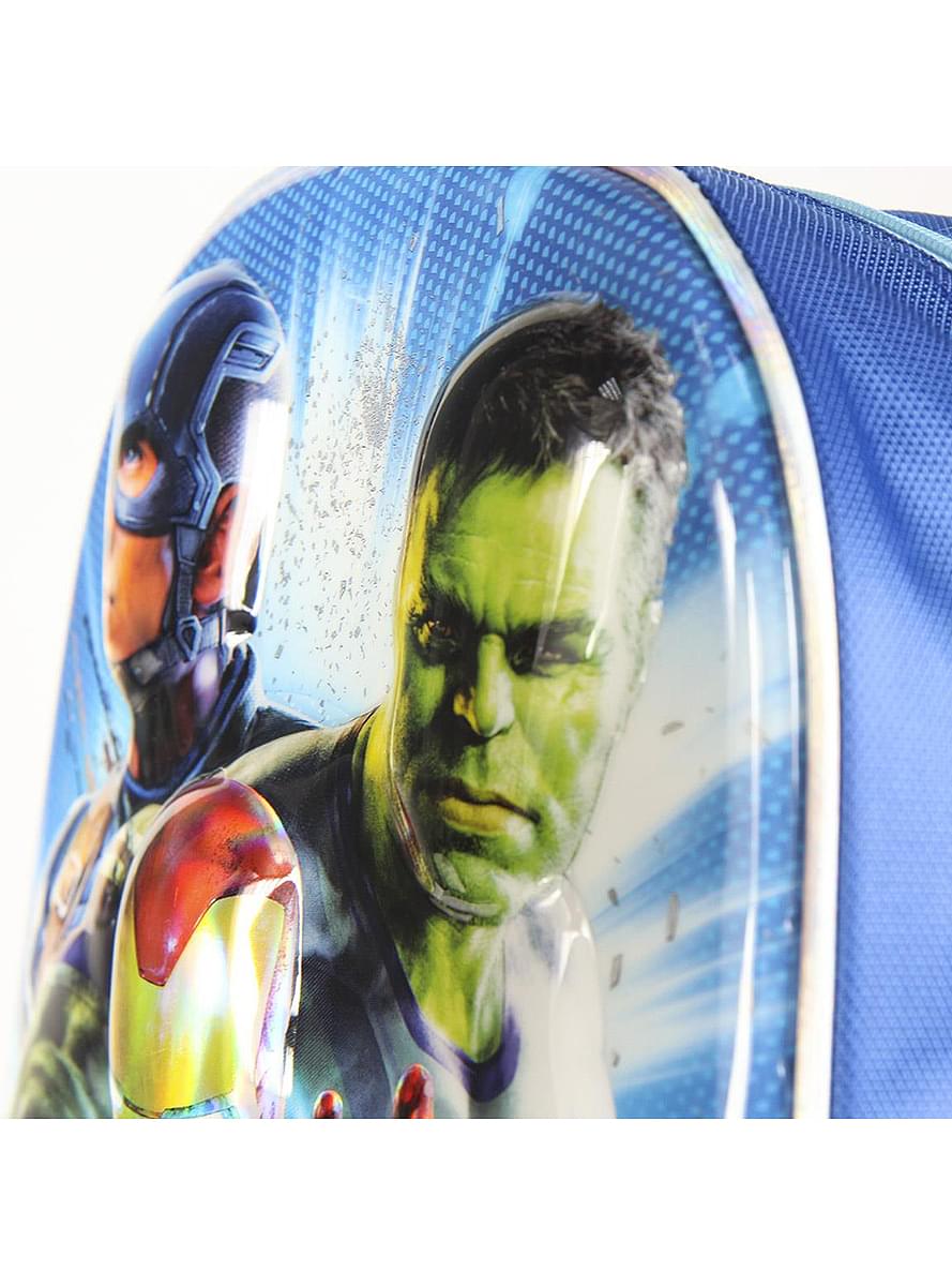 Месники 3D Metallic вагонетки рюкзак