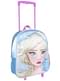 Mochila con ruedas 3D de Elsa Frozen con lentejuelas