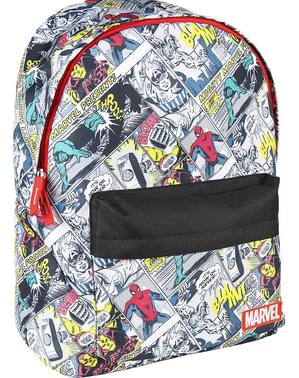 Zaino Marvel con stampe di fumetti