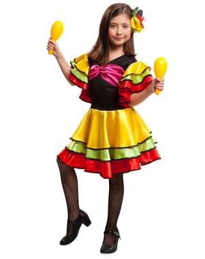 Déguisement danseuse de rumba fille