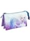 Estojo  Frozen 2 com três compartimentos - Disney