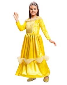 Déguisement princesse rose de conte fille