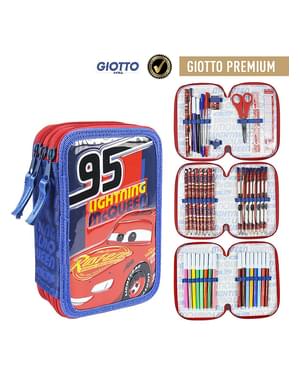 Estuche de 3 cremalleras de Cars 3 - Disney