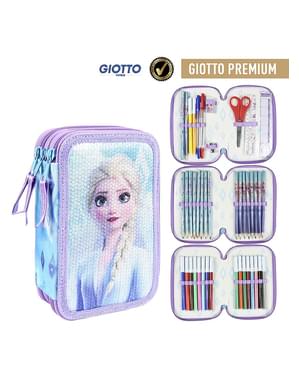 Frozen 2 Pencil Case with 3 Compartments - Disney
