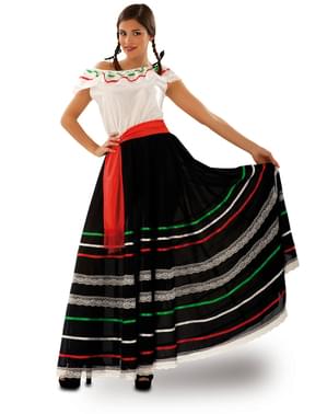 Déguisement mexicaine cantine femme