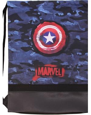 Kapetan Amerika Camouflage drawstring ruksak - Avengers