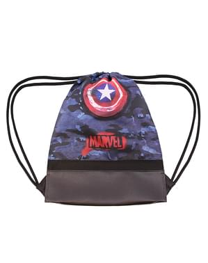 Sac à dos cordons Captain America camouflage - Avengers