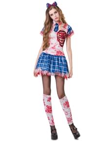 Woman's Zombie Student Costume