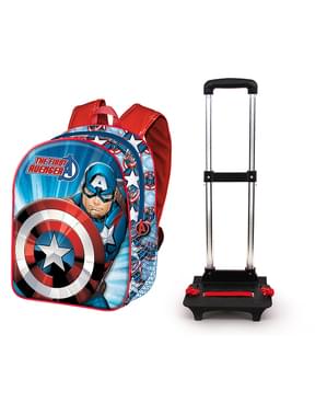 Captain America Rucksack mit Rollen - Marvel´s The Avengers