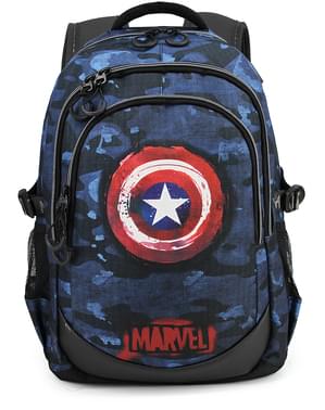 Captain America Blå Kamuflasje Ryggsekk - The Avengers