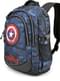 Mochila de Capitán América camuflaje azul - Los Vengadores