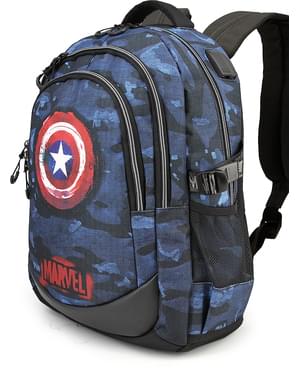 Sac à dos Captain America Camouflage bleu - Avengers