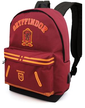 Mørkerød Gryffindor Pung - Harry Potter