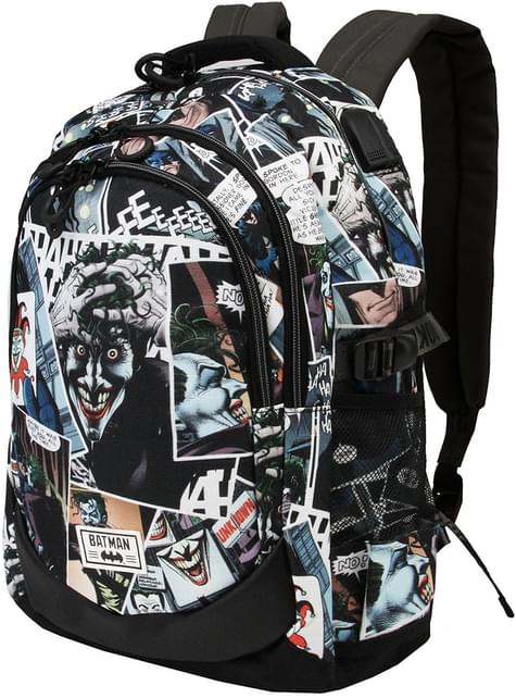 Mochila do Joker desenho de BD - DC Comics