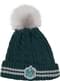 Gorro Slytherin com pompom - Harry Potter