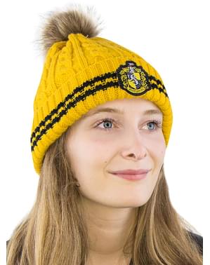 Gorro Hufflepuff sa pompom - Harry Potter