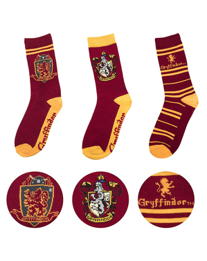Гриффиндорские носки (3 шт) - Гарри Поттер