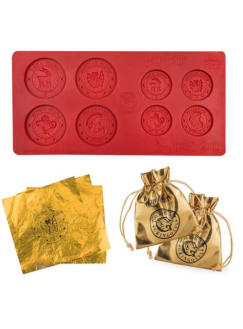 Stampo in silicone Harry Potter delle Monete Banca dei Maghi Gringott per  cioccolato per feste e compleanni