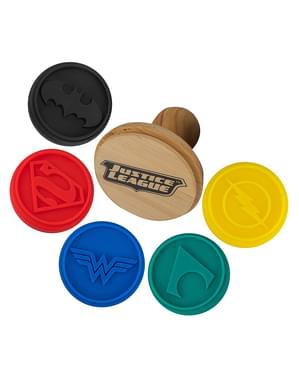 5 Justice League Cookie Stamps