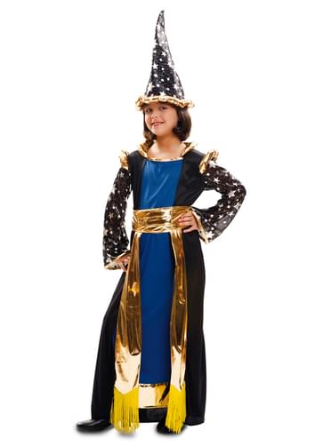 Fato de maga poderosa para menina