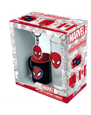 Zestaw prezentowy Spiderman: Kubek, Szklanka, Brelok do kluczy - Marvel
