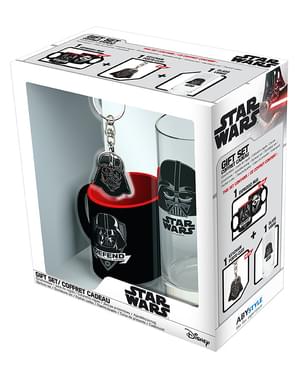 Pack regalo Darth Vader: Taza, vaso, llavero - Star Wars