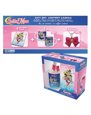 Sailor Moon Geschenk Set: Tasse, Notizbuch, Schlüsselanhänger