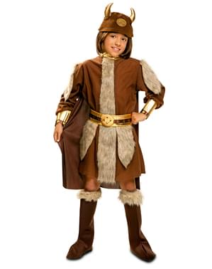 Çocuğun Şiddetli Viking Kostümü