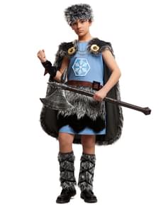 Eiskalter Vikinger Kostüm für Jungen