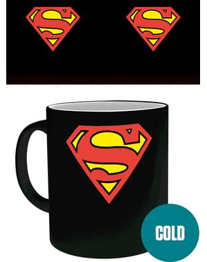 Caneca Super-Homem muda cor