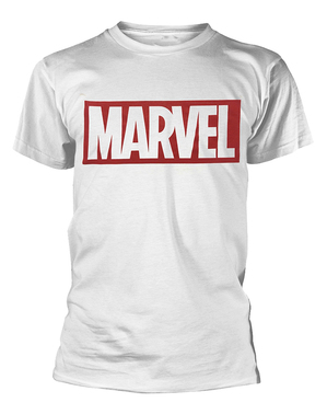 Marvel T-Shirt in Wit