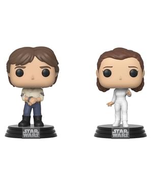 Funko POP! Han & Leia - Star Wars: Episode V - The Empire Strikes Back