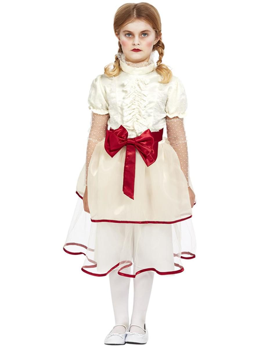 Costume da bambola di porcellana per bambina