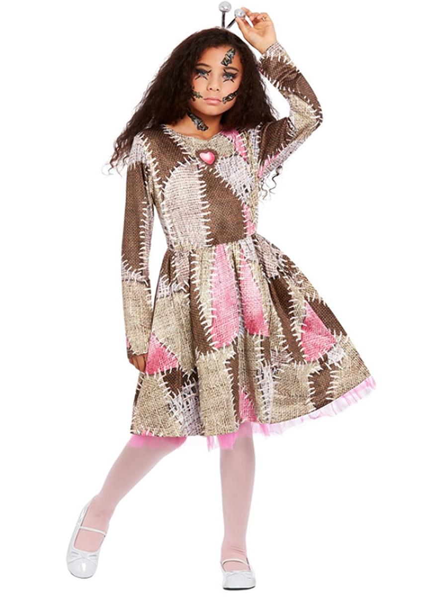 Voodoo doll costume for girl