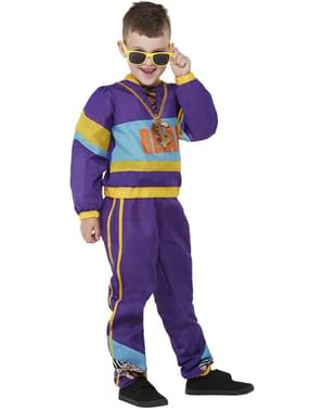 Costum anii 80 mov pentru copii