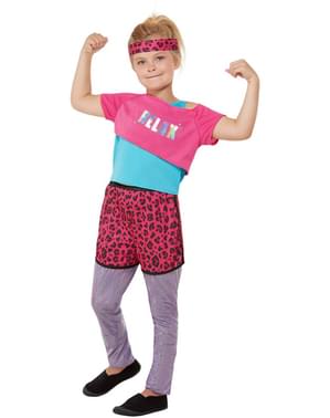 80-tallet aerobic kostyme til jenter