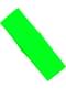 Bandeau cheveux vert fluo