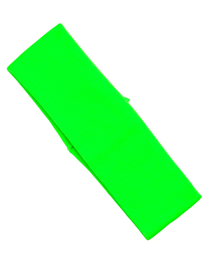 Neongrønn Pannebånd