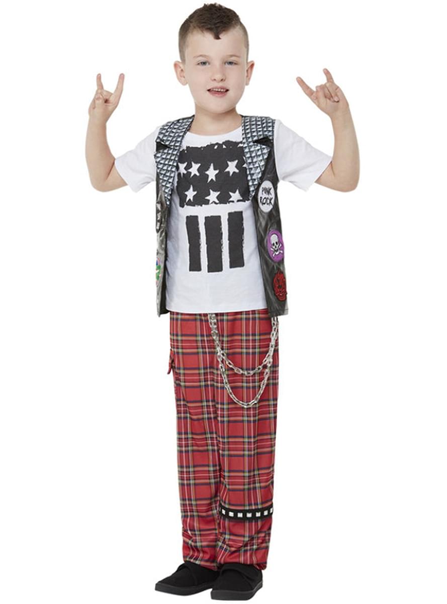 Costum punk pentru copii
