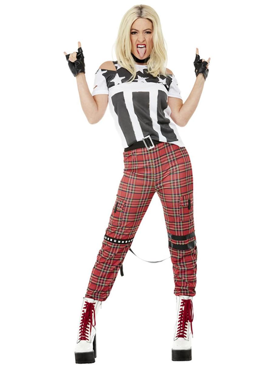 Punk Kostüm für Damen