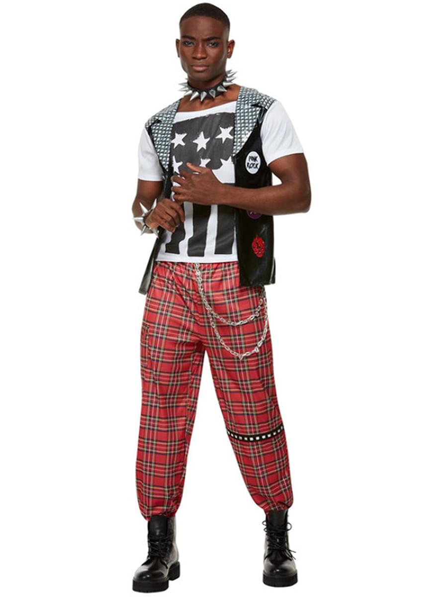 Punk Costume For Men Express Delivery Funidelia