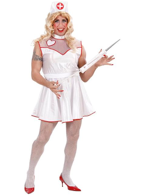 Mens Naughty Nurse Costume
