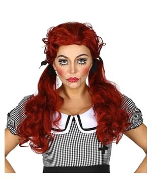 Редхед Doll перука за жени