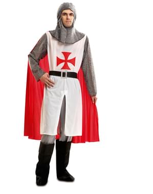 Kostum Ksatria Templar Pria
