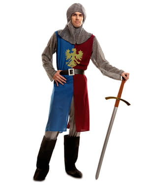 Kostum ksatria abad pertengahan untuk pria