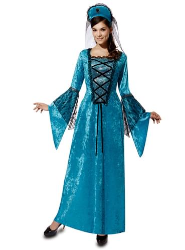 Woman's Medieval Princess Costume. The 