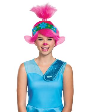 Perruque Poppy Trolls femme