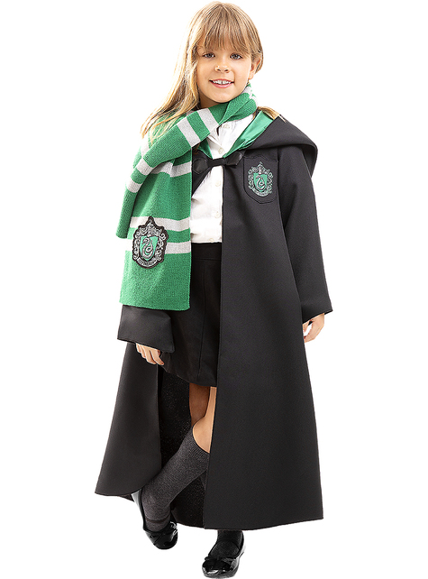 Harry Potter Slytherin Kostume til Børn