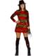 Disfraz de Freddy Krueger para Mujer - Pesadilla en Elm Street